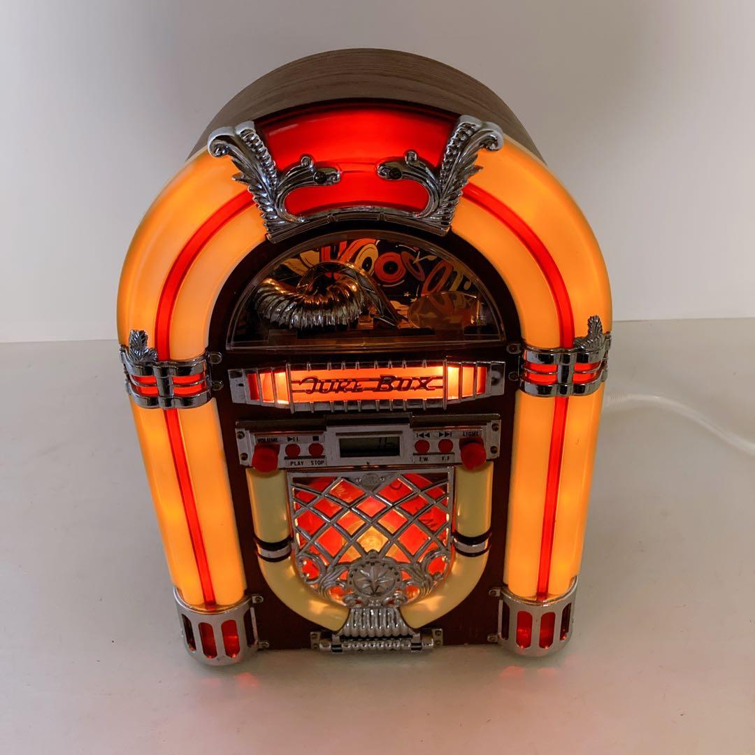 【動作品】ジュークボックス CDプレーヤー レトロ アンティーク EMA-003