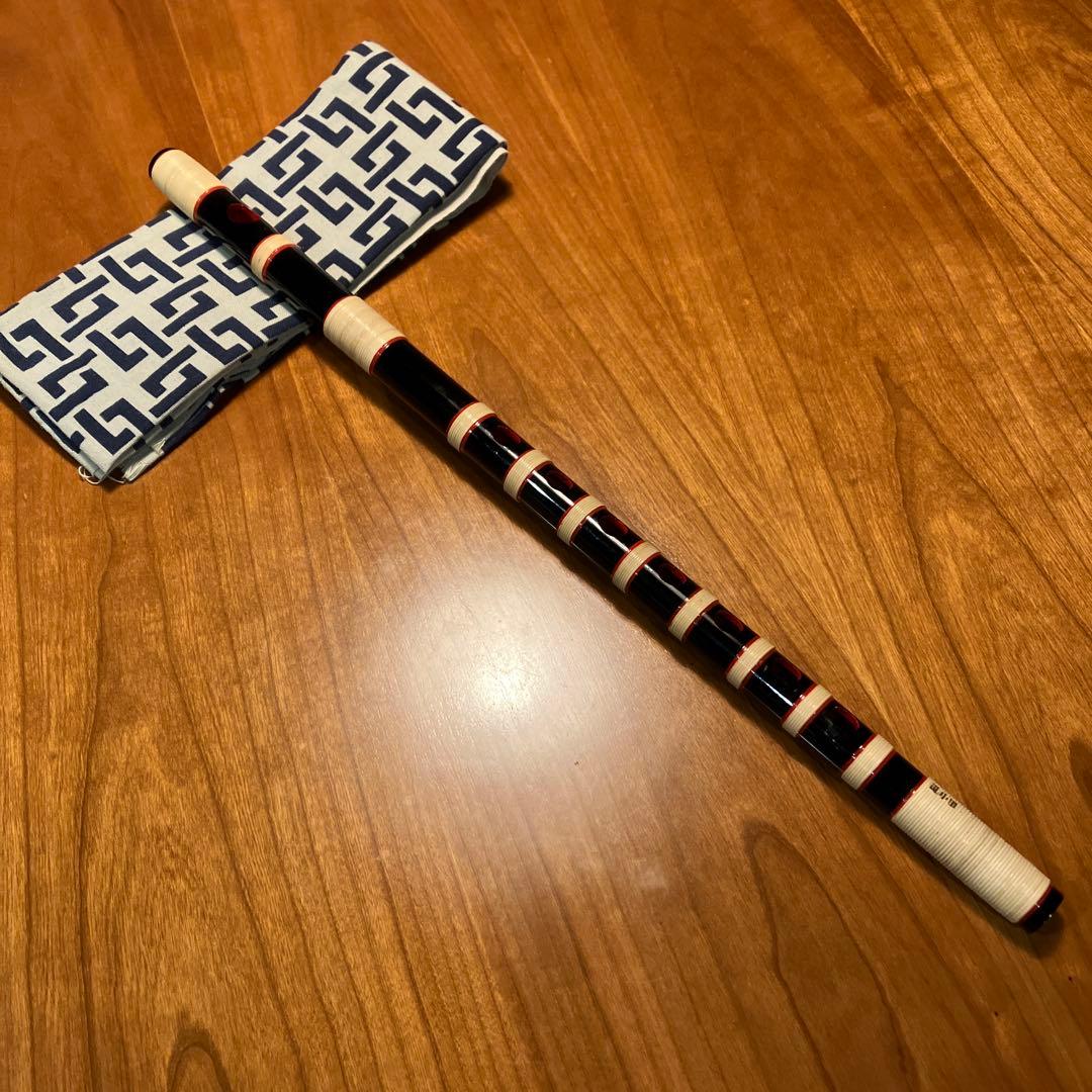大岡紫山 獅子田　篠笛 7穴 5本調子