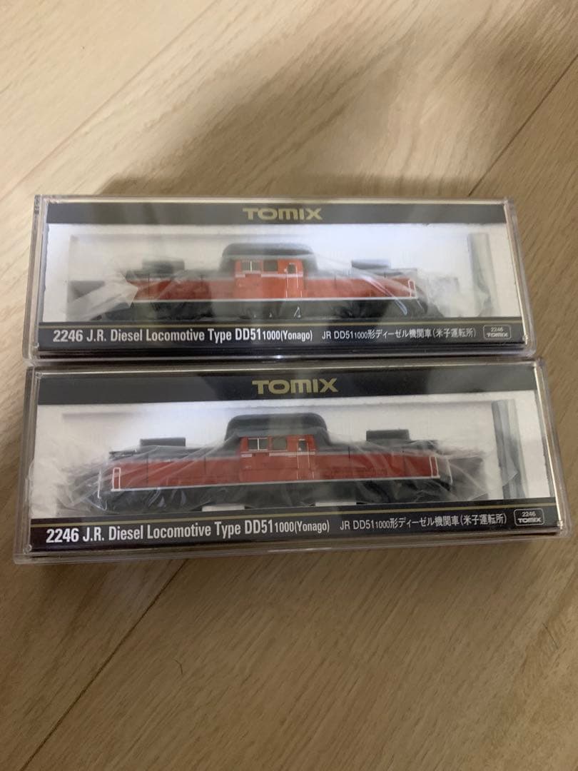 TOMIX Nゲージ JR DD51 1000米子運転所 2246 2台セット