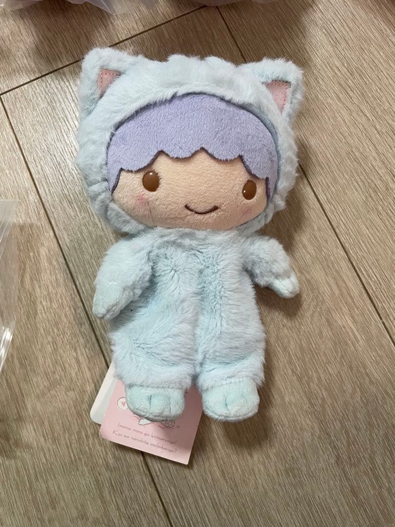 レア リトルツインスターズ キキララ ぬいぐるみ こねこねこシリーズ サンリオ