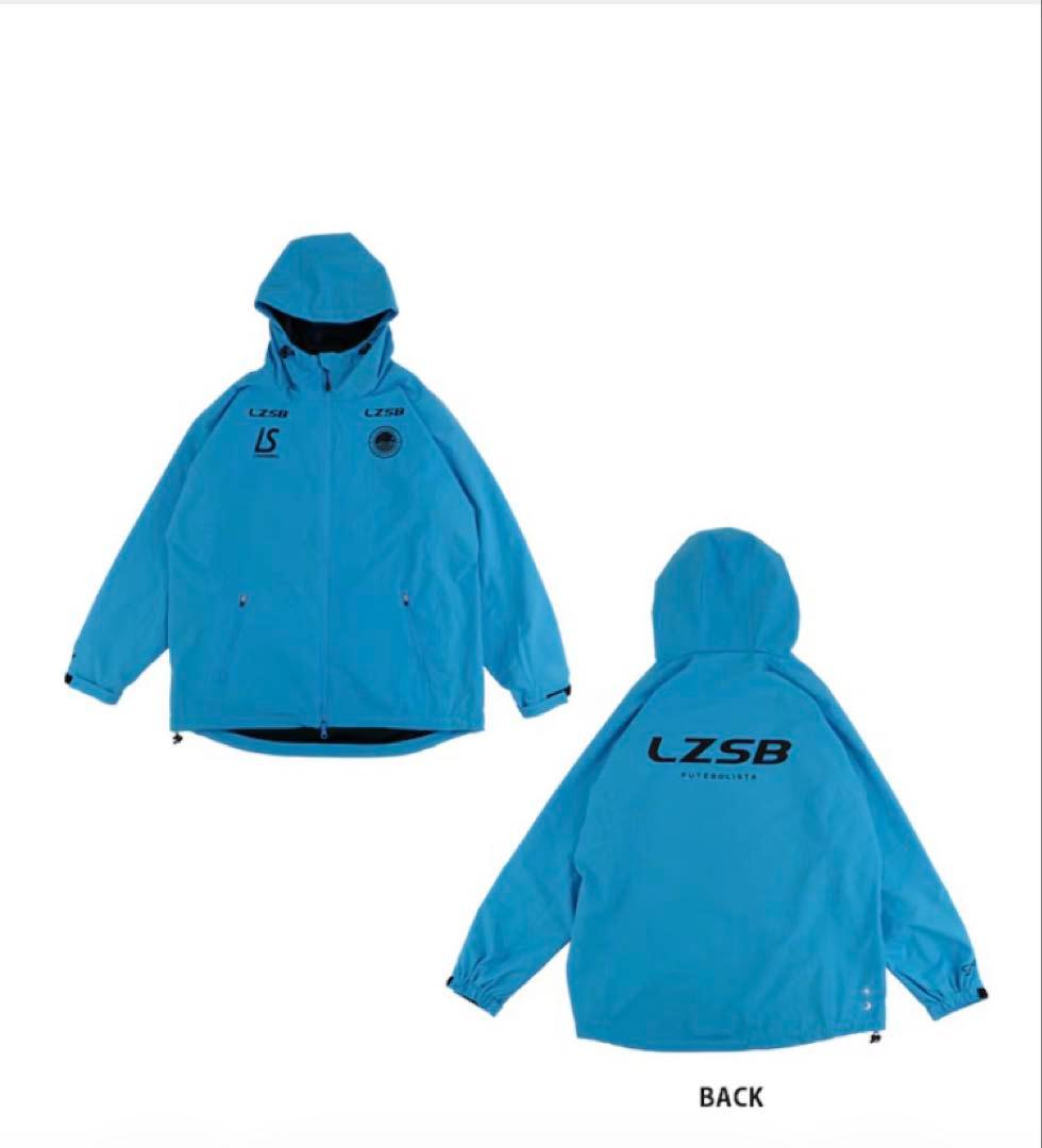 LZSB 青 ハーフコート Lサイズ　ルースイソンブラ
