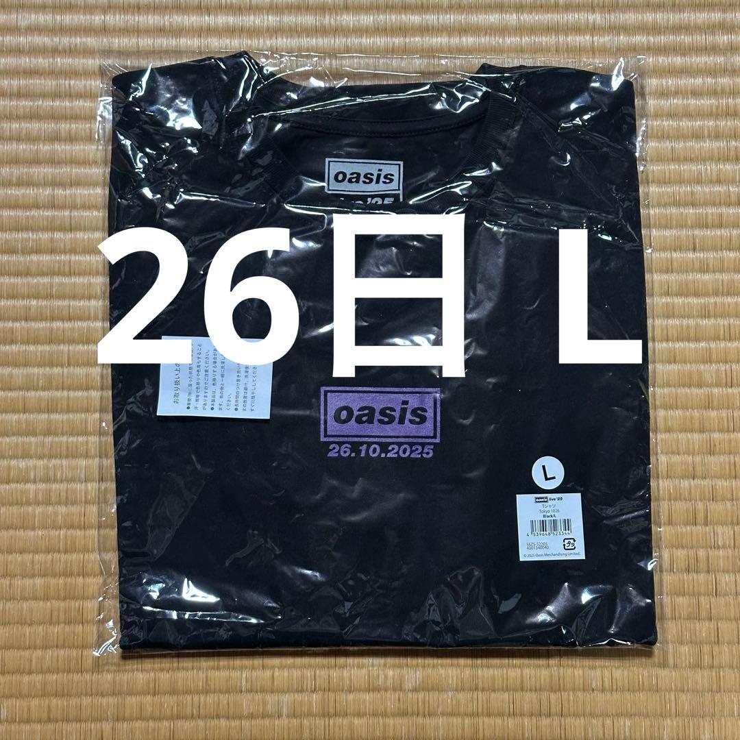 OASIS Tシャツ L サイズ TOKYO1025/1026 オアシス