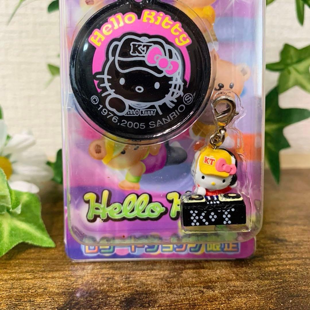 【未開封】　激レア　レコードショップ限定 DJキティ 携帯クリーナー　ストラップ