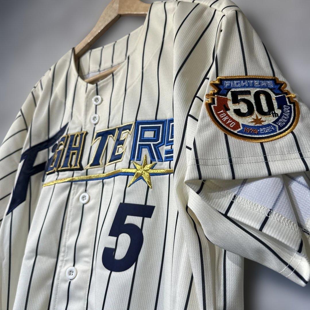 【未使用】【限定】北海道日本ハムファイターズ　50周年記念　ユニフォーム　M