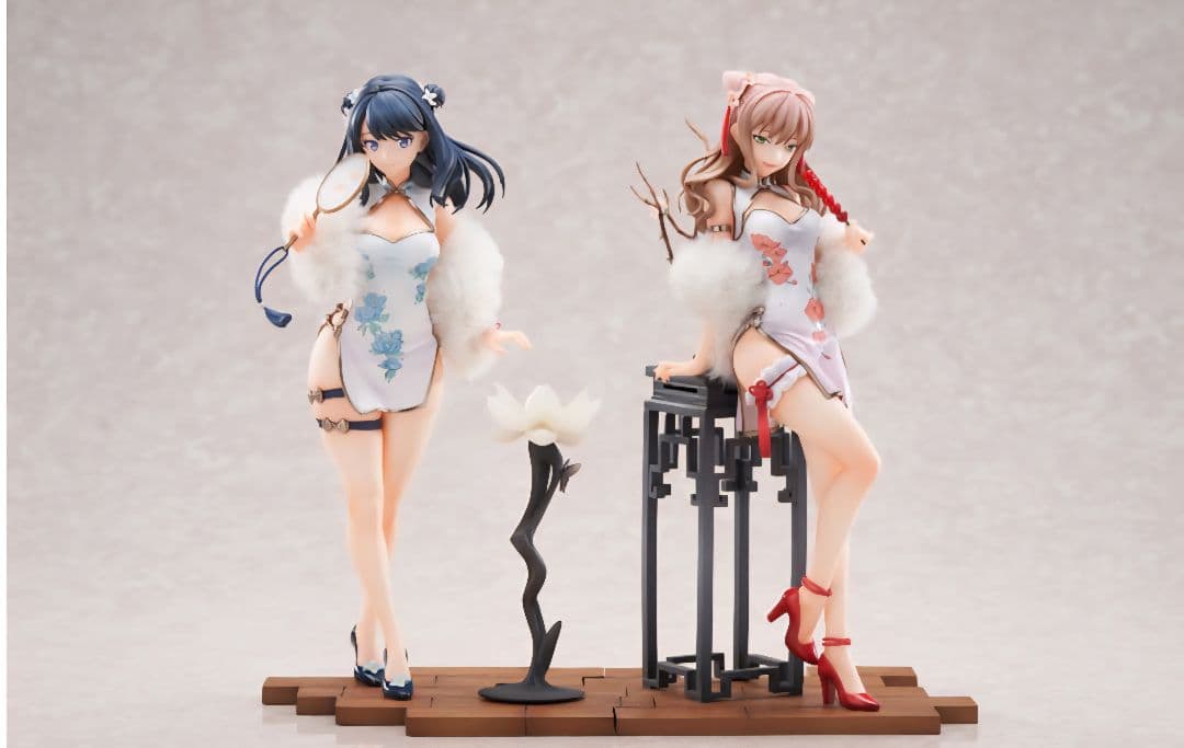 宝多六花＆南夢芽 チャイナドレスVer. 1/7 フィギュア APEX