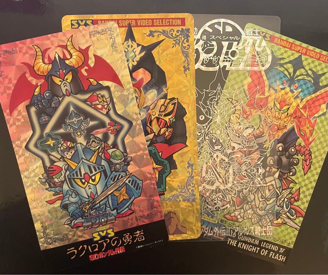 masaya　SDガンダム外伝　VHS特典　ジャンボカードダス