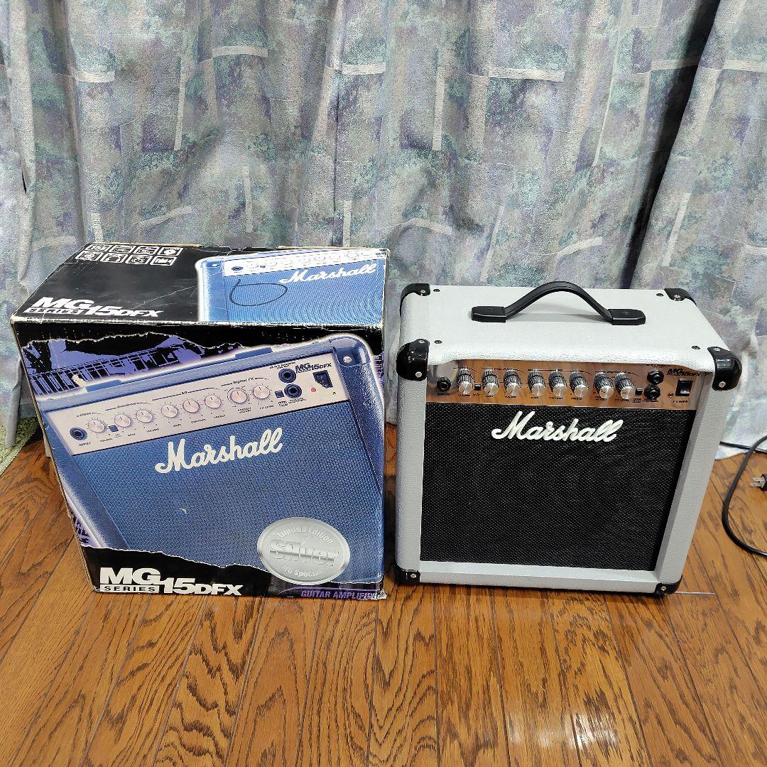 Marshall MG Series 15DFX ギターアンプ　人気のシルバー