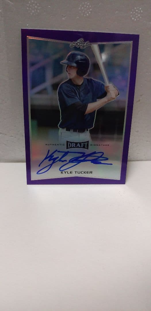 スポーツ選手 leaf AUTHENTIC DRAFT SIGNATURE