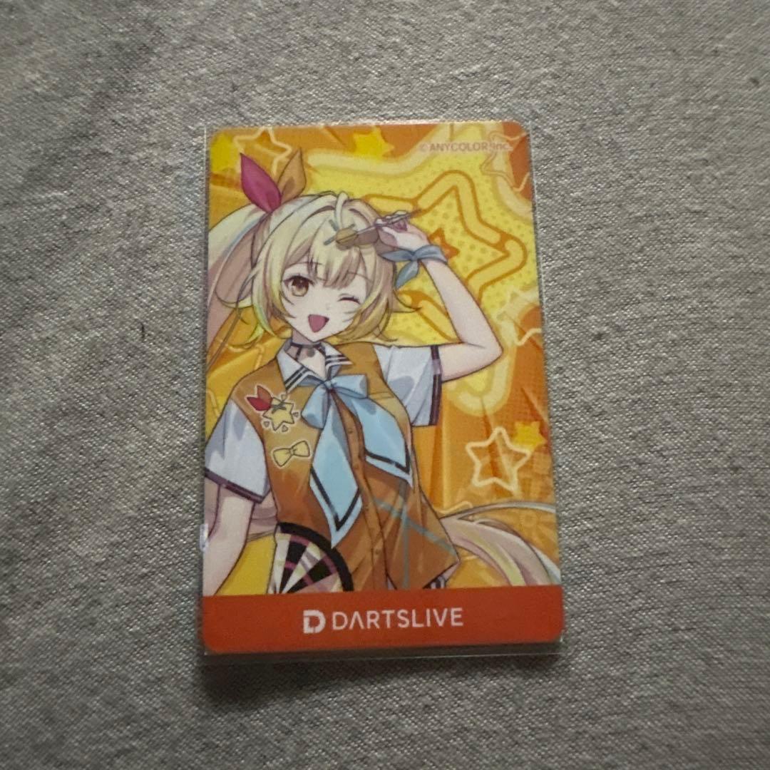 にじさんじ　星川サラ　ダーツライブカード