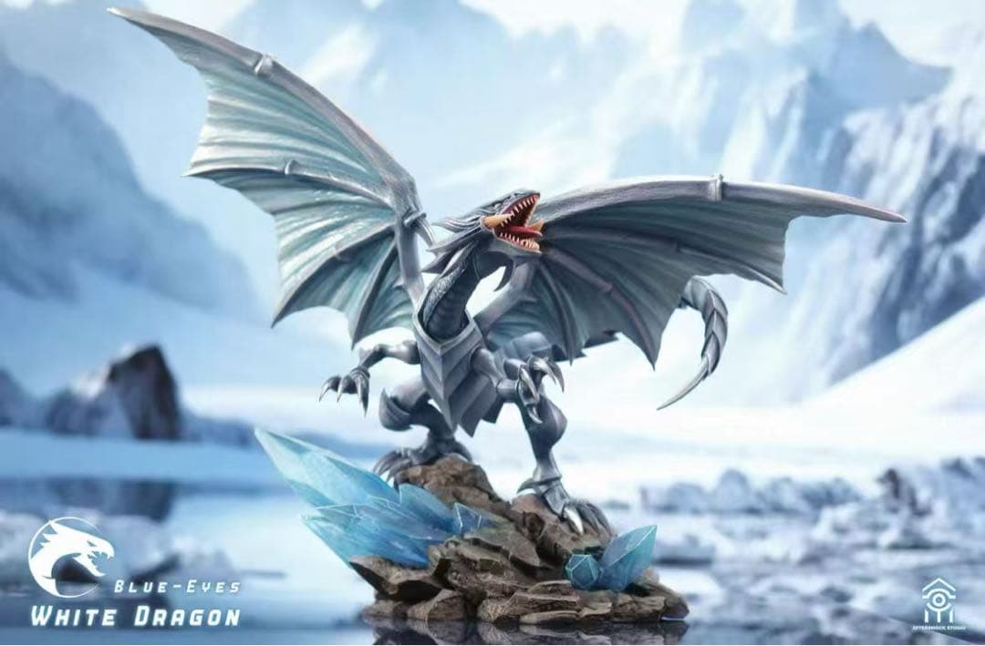 遊戯王 青眼の白龍 ガレージキット ガレキ スタチュー③