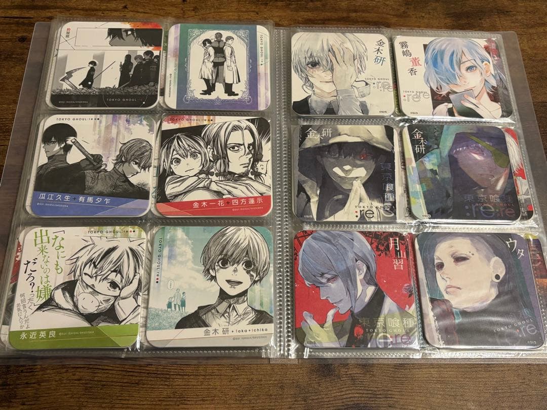 東京喰種:re アートコースター 1弾 2弾 3弾 コンプリート 96種 BOX