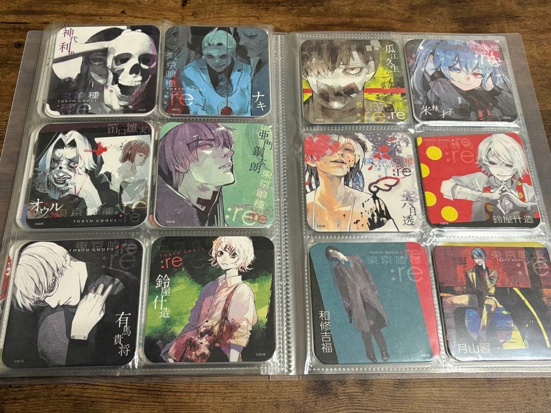 東京喰種:re アートコースター 1弾 2弾 3弾 コンプリート 96種 BOX