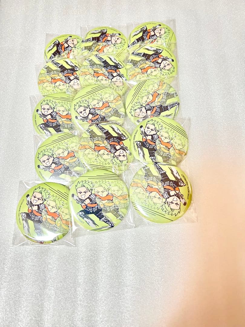 fgo 藤丸立香はわからない 謎丸缶バッジセット　アキレウス
