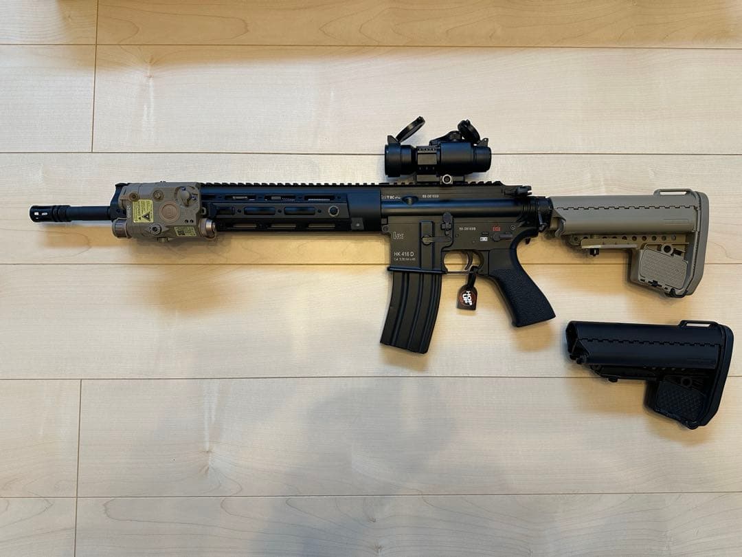 次世代電動ガンHK416D 内外部カスタム