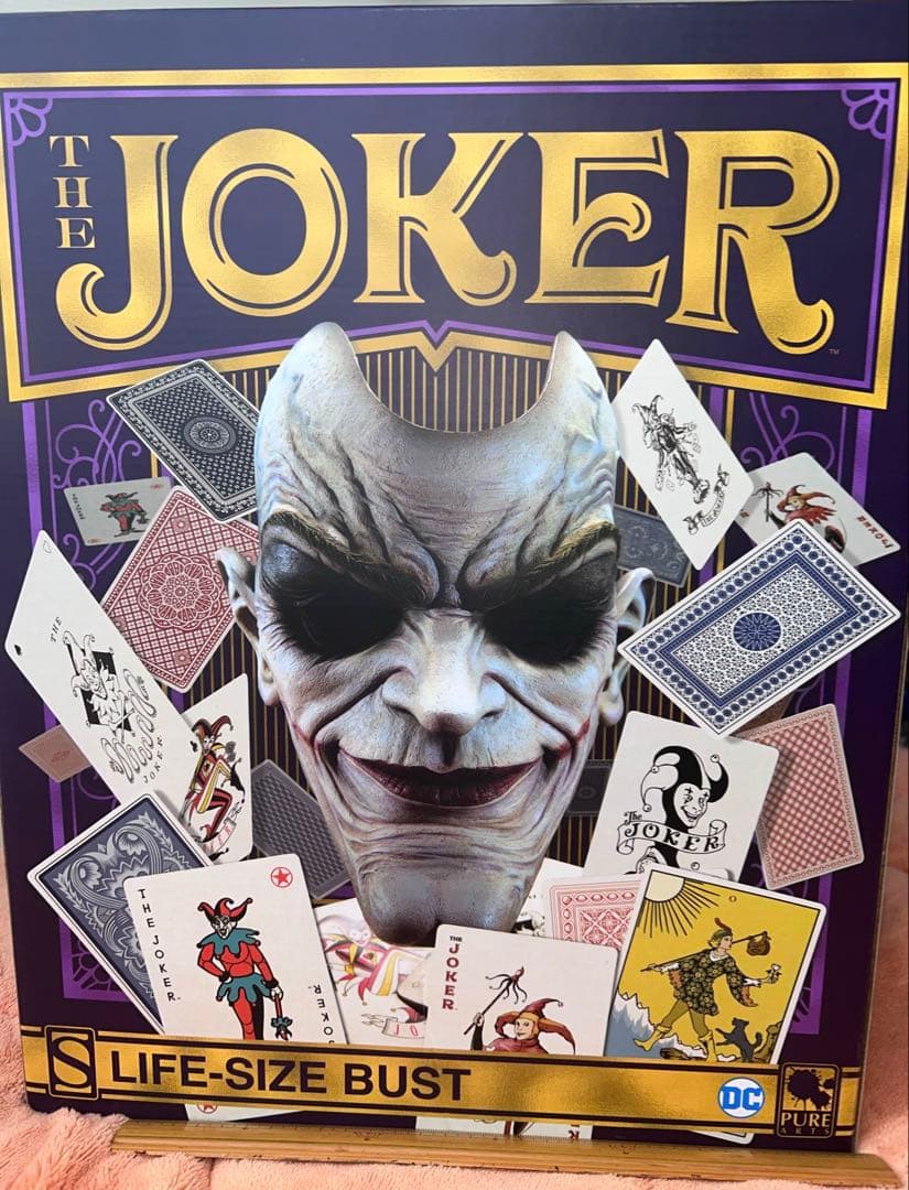 LIFEーSIZE BUST THE JOKER FACE 1/1 ジョーカー
