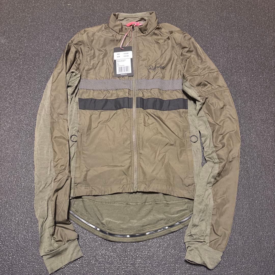 ウェア Rapha Brevet Long Sleeve WindblockJersey
