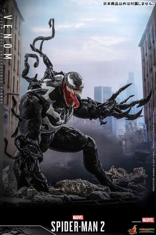 新品ホットトイズヴェノム 1/6 スケール フィギュア Spider-Man 2