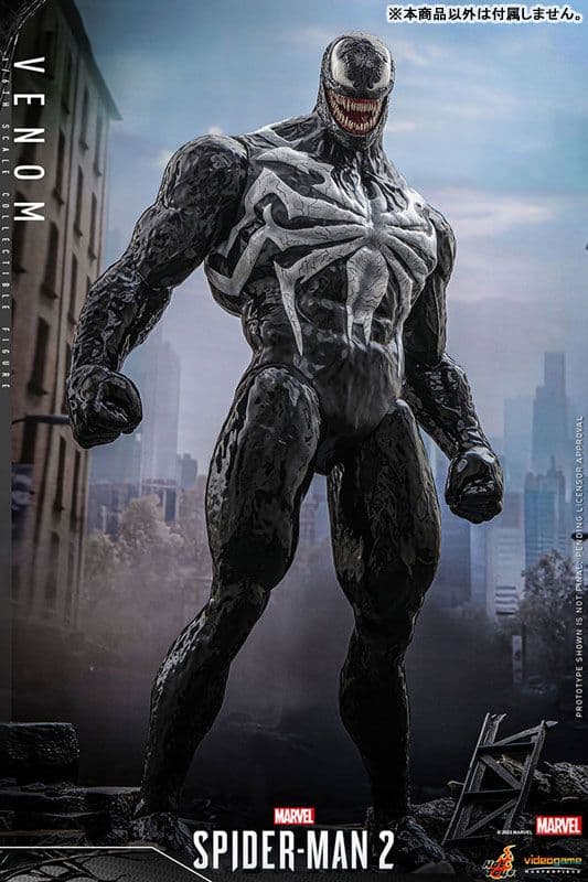 新品ホットトイズヴェノム 1/6 スケール フィギュア Spider-Man 2