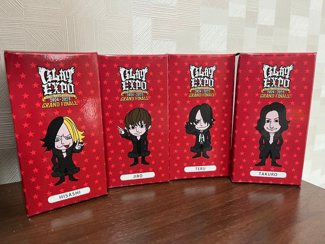 GLAY フィギュア 2024-2025 GRAND FINALE 4体セット