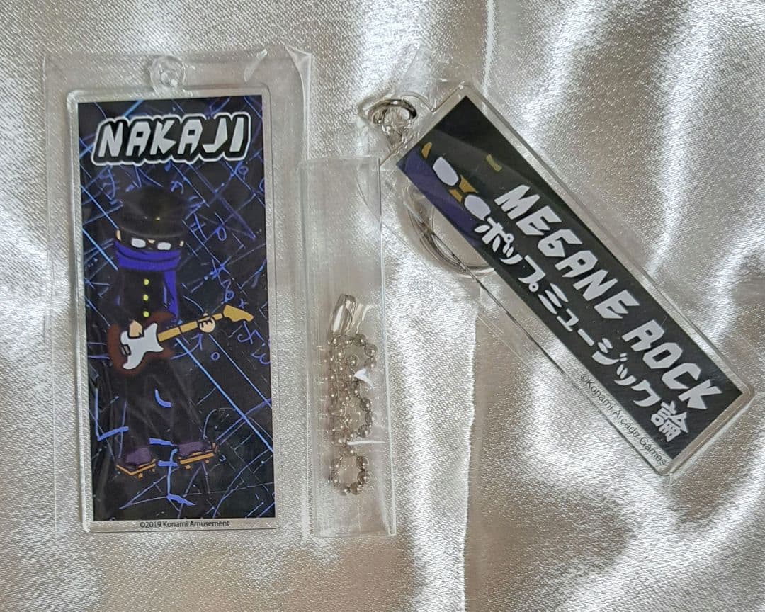 ポップンミュージック アクリルチャーム 曲バナー ナカジ セット