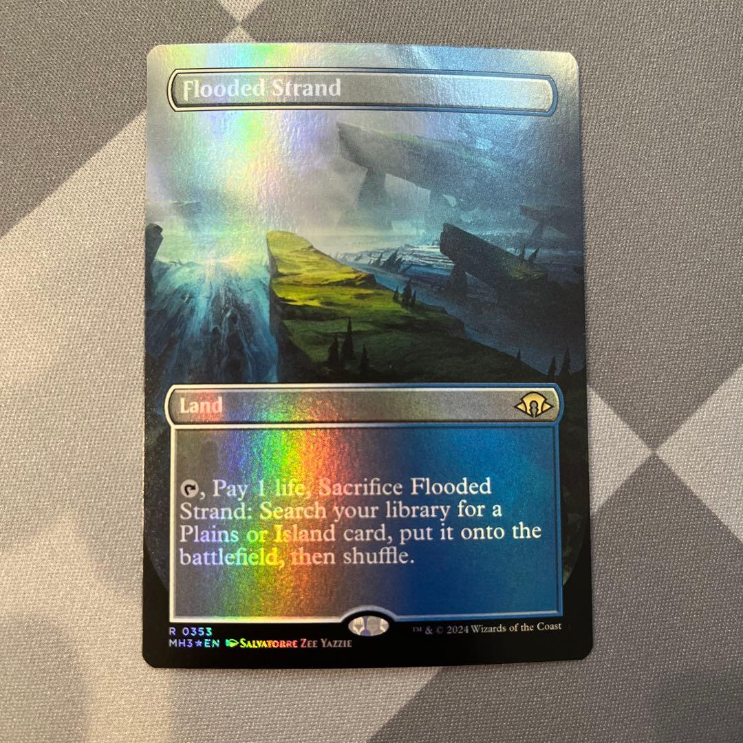 MTG/溢れかえる岸辺/ボーダーレスFoil 英語