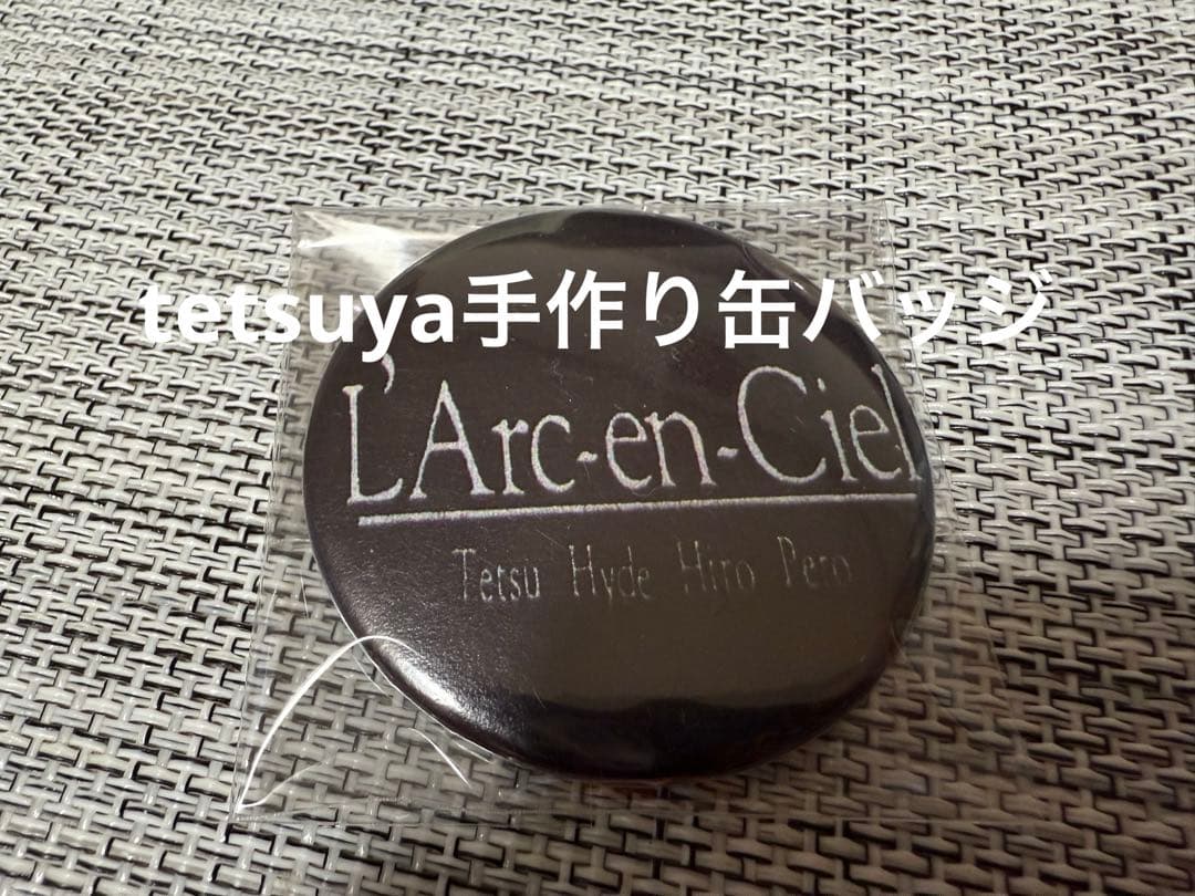 91-92年 手作り缶バッジ ラルク L'Arc ⑤