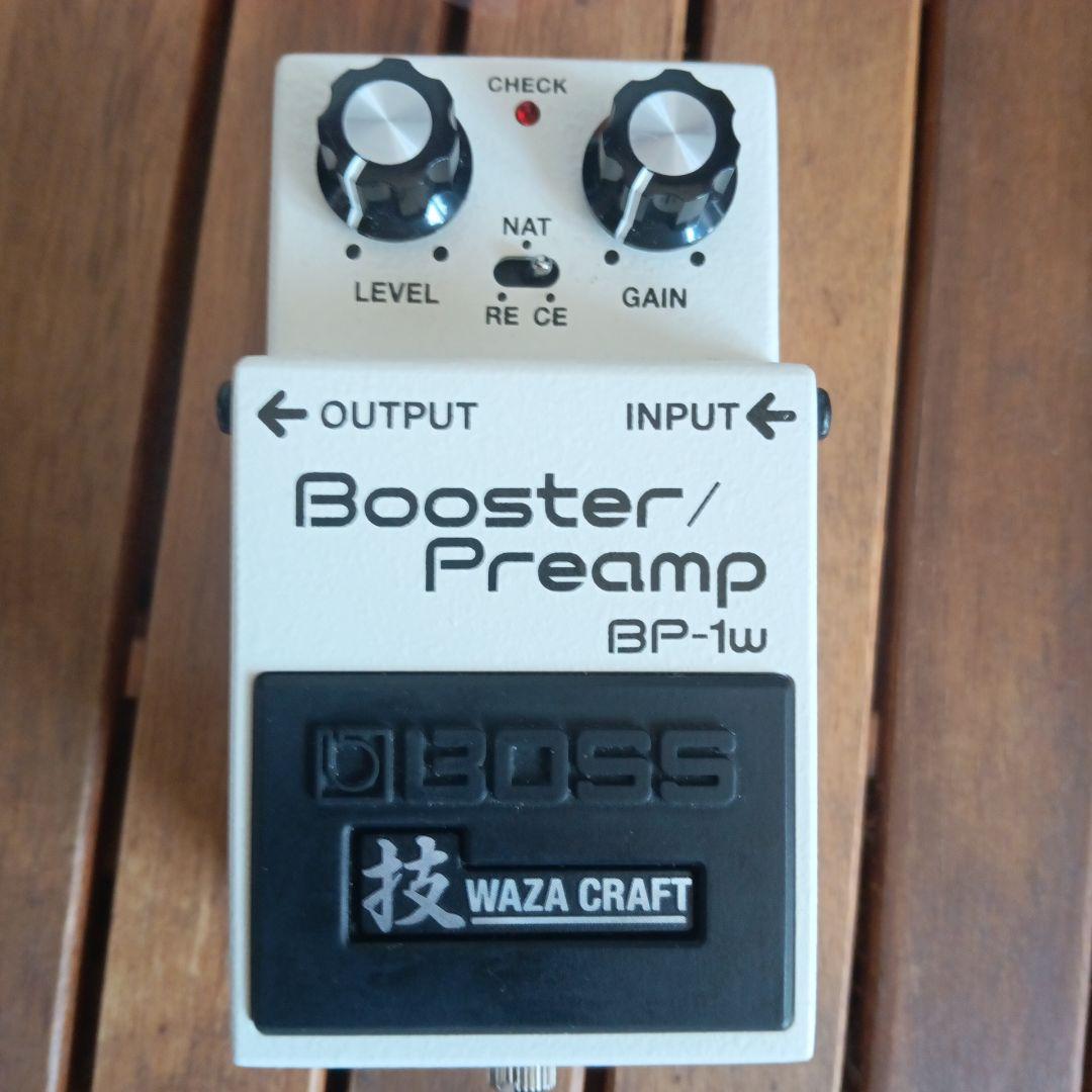 美品　BOSS BP-1W ブースター/プリアンプ