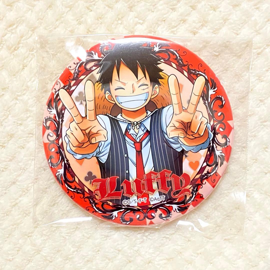 ルフィ 東京ワンピースタワー 4周年 缶バッジ ONE PIECE