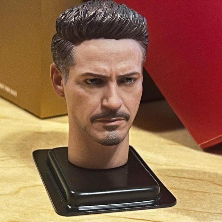 新品Hot Toysヴァリアントヘッド★トニースターク アイアンマンMK85★