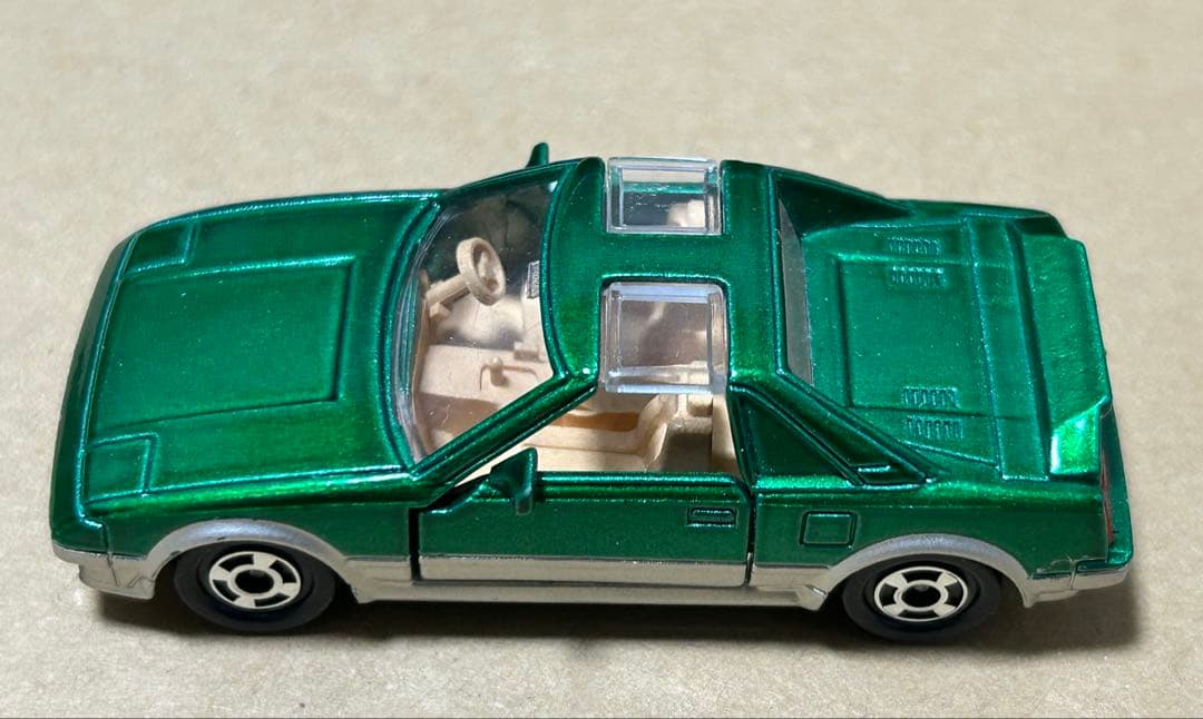日本製 トミカ トヨタ MR-2 プロトタイプ メタグリーン