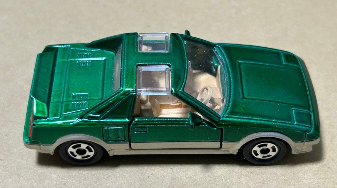 日本製 トミカ トヨタ MR-2 プロトタイプ メタグリーン