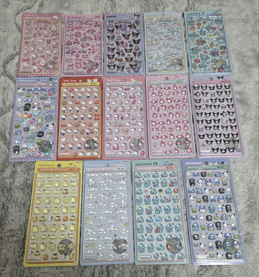 ボンボンドロップシール　サンリオ　まとめ売り