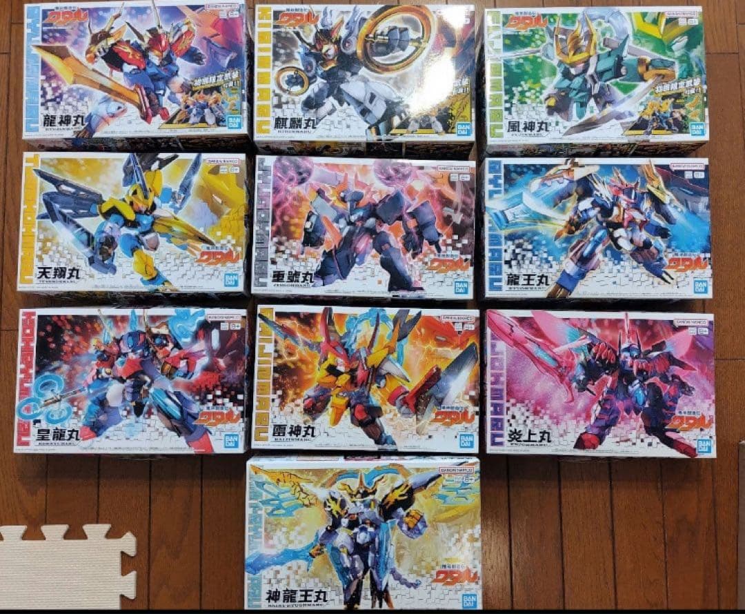 BANDAI 魔神創造伝ワタルプラモデルシリーズ全1０種　コンプリート