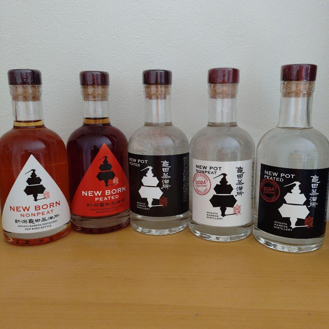 【期間価格】新潟亀田蒸留所 亀田ウイスキー 5本セット
