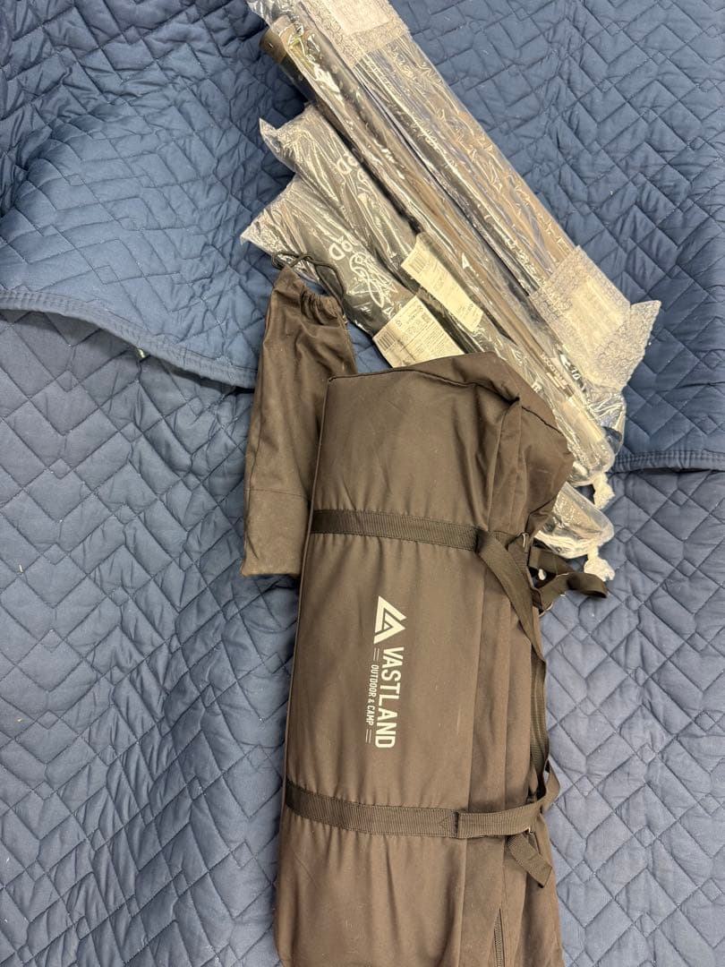 【セット販売】VASTLAND タープ（5m）＋ ポールセット
