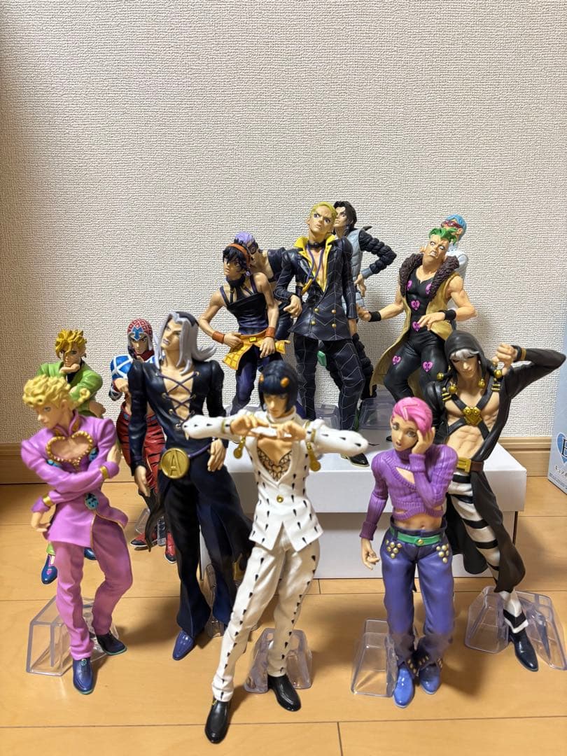 グ*グ様 一番くじジョジョの奇妙な冒険 5部フィギュアセット 13体