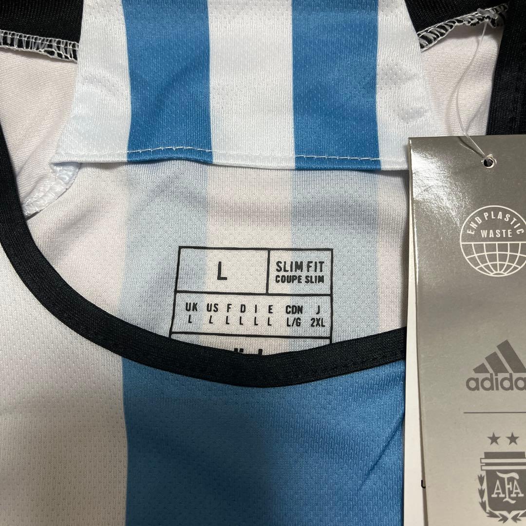 adidas アルゼンチン代表 メッシ 10番 Lサイズ