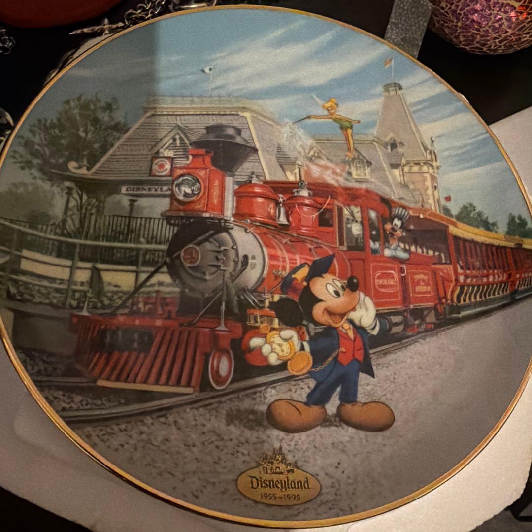 Disneyland Railroad 40周年記念プレート　シリアルナンバー