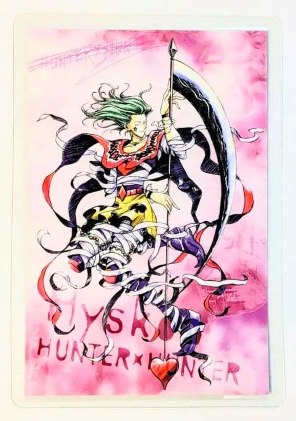 HUNTER×HUNTER　ハンターハンター　ヒソカ　ラミネートカード