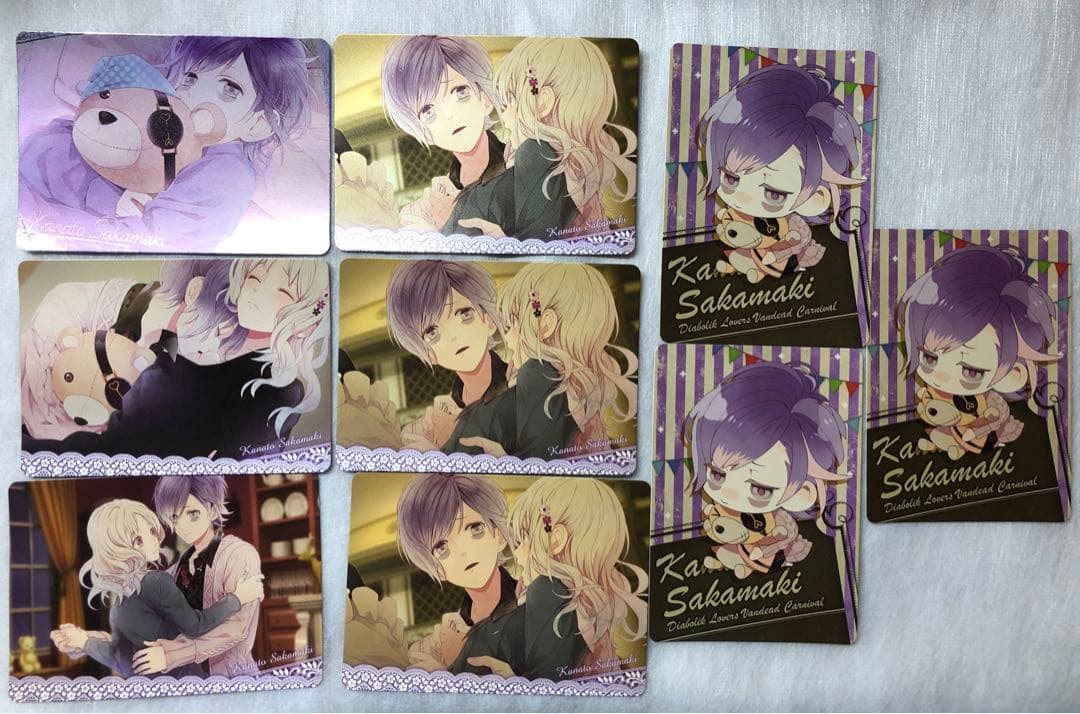 DIABOLIKLOVERS VC カナト トレカ 9枚セット