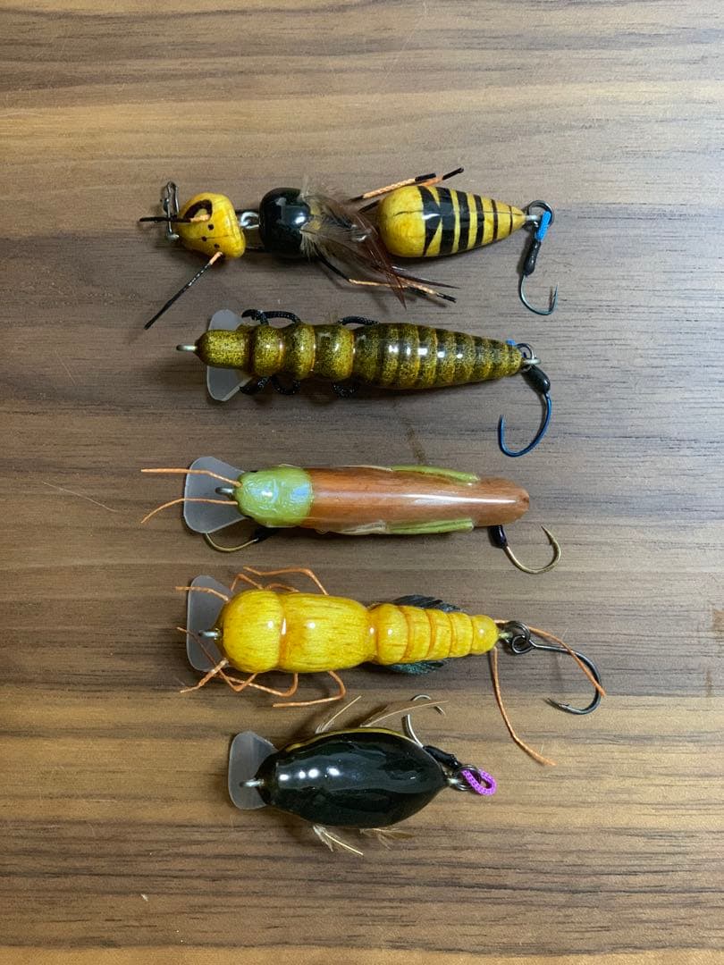 バルサー ハードルアー 5個セット トップウォーター用（最終値下げ）