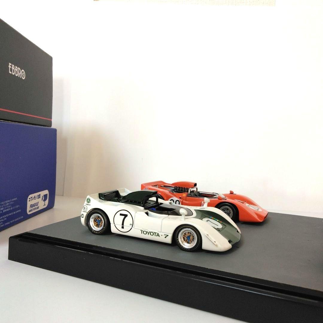 EBBRO トヨタ 7 68,69　日産R381R382 ミニカーセット1/43
