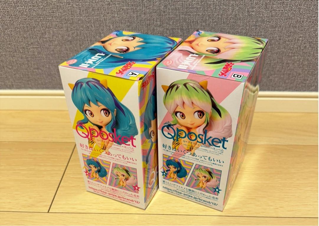 【新品.未使用品.美品】うる星やつら ラムちゃんフィギュア&クッション小物セット