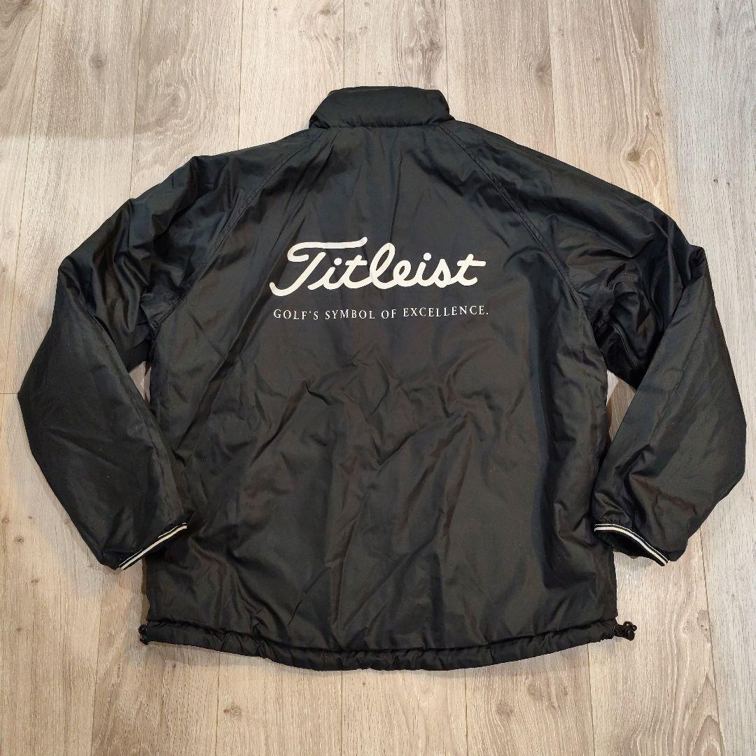 【未使用】Titleist タイトリスト ブラック リバーシブルジャケット L