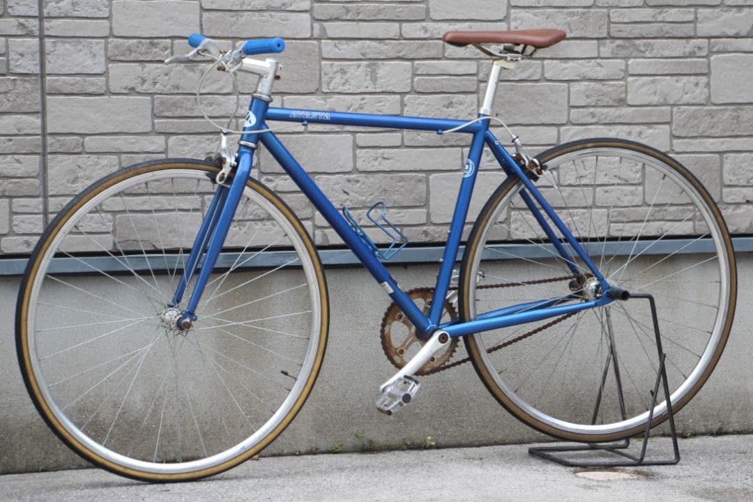 引き取り限定♪絶版車♪AVASTA♪ピストバイク♪お洒落に乗ろう♪ブルーカラー♪