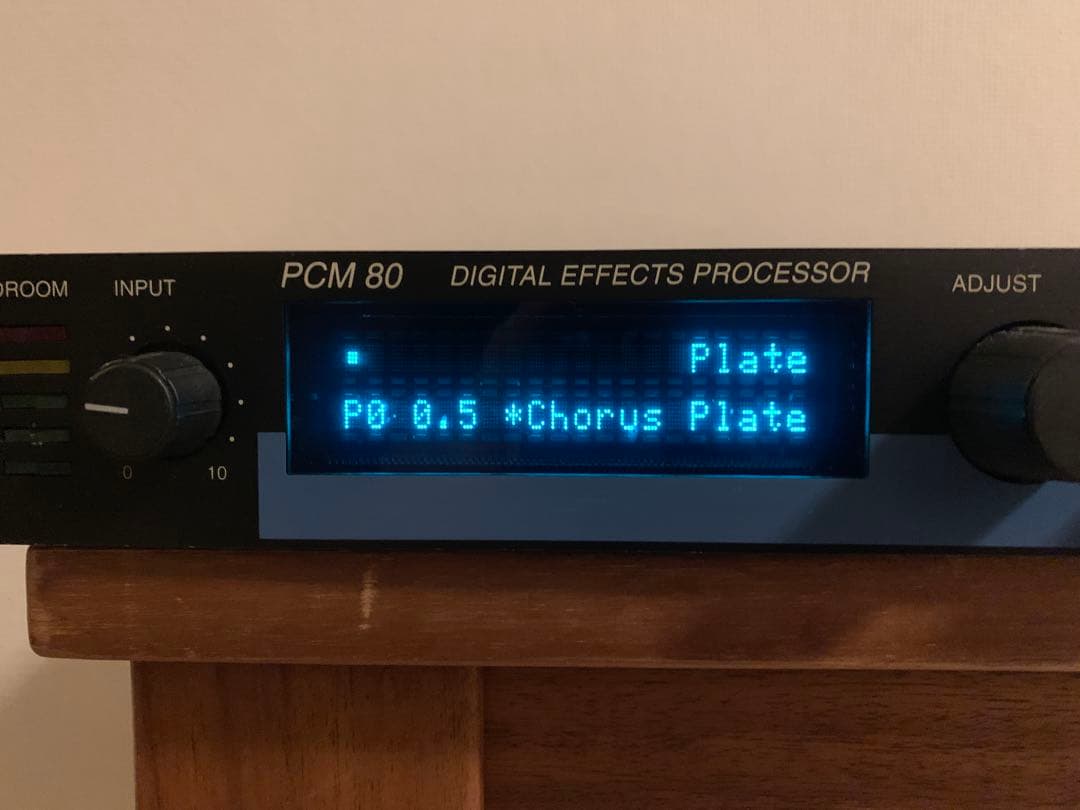 Lexicon PCM80 デジタルリバーブ