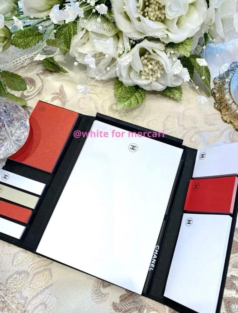CHANEL 非売品 付箋メモパッドセットプレゼント♡