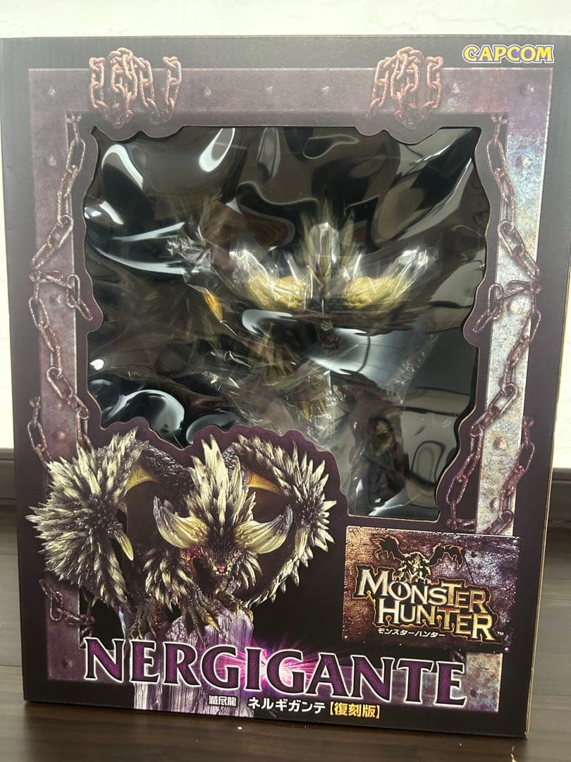 期間限定値下げ！新品未開封モンスターハンターネルギガンテフィギュア