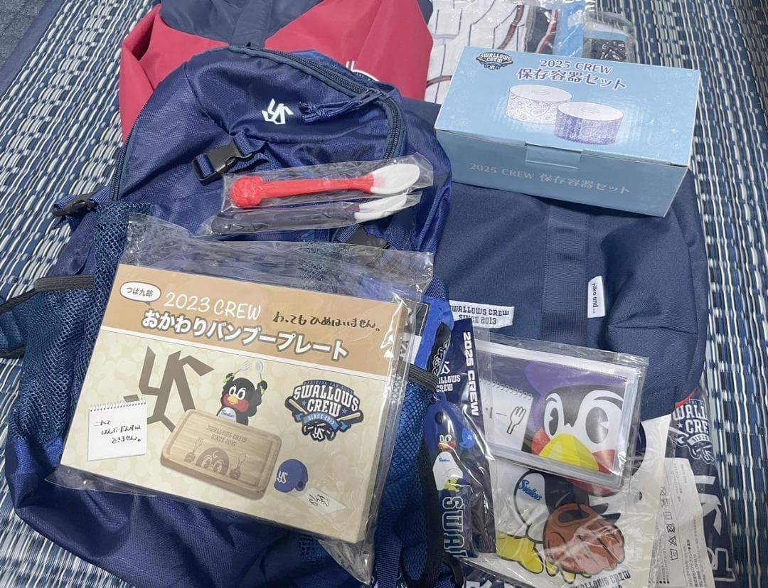 ヤクルトスワローズ ファンクラブ Swallows CREW入会特典グッズ一式