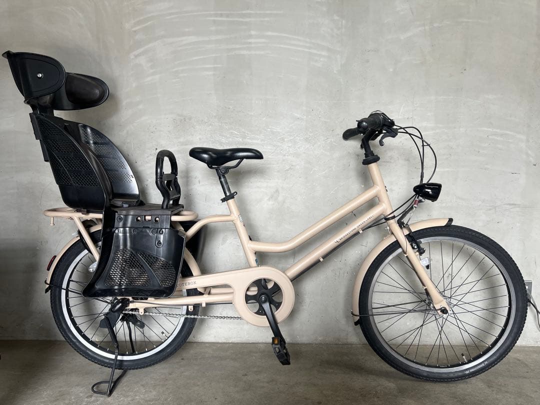 子供乗せ普通自転車　BRIDGESTONEブリヂストン　TOTEBOX